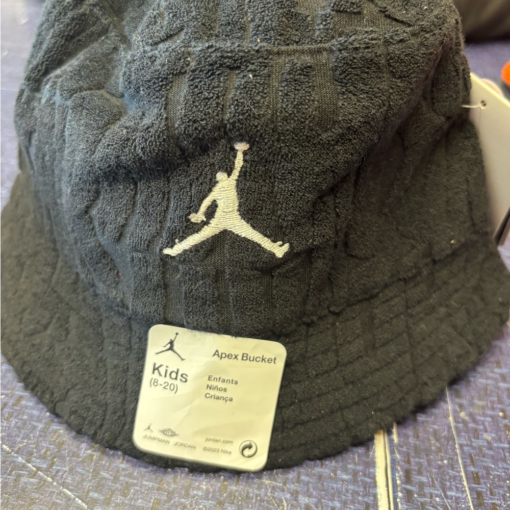 Jordan Kids Black Apex Bucket Hat